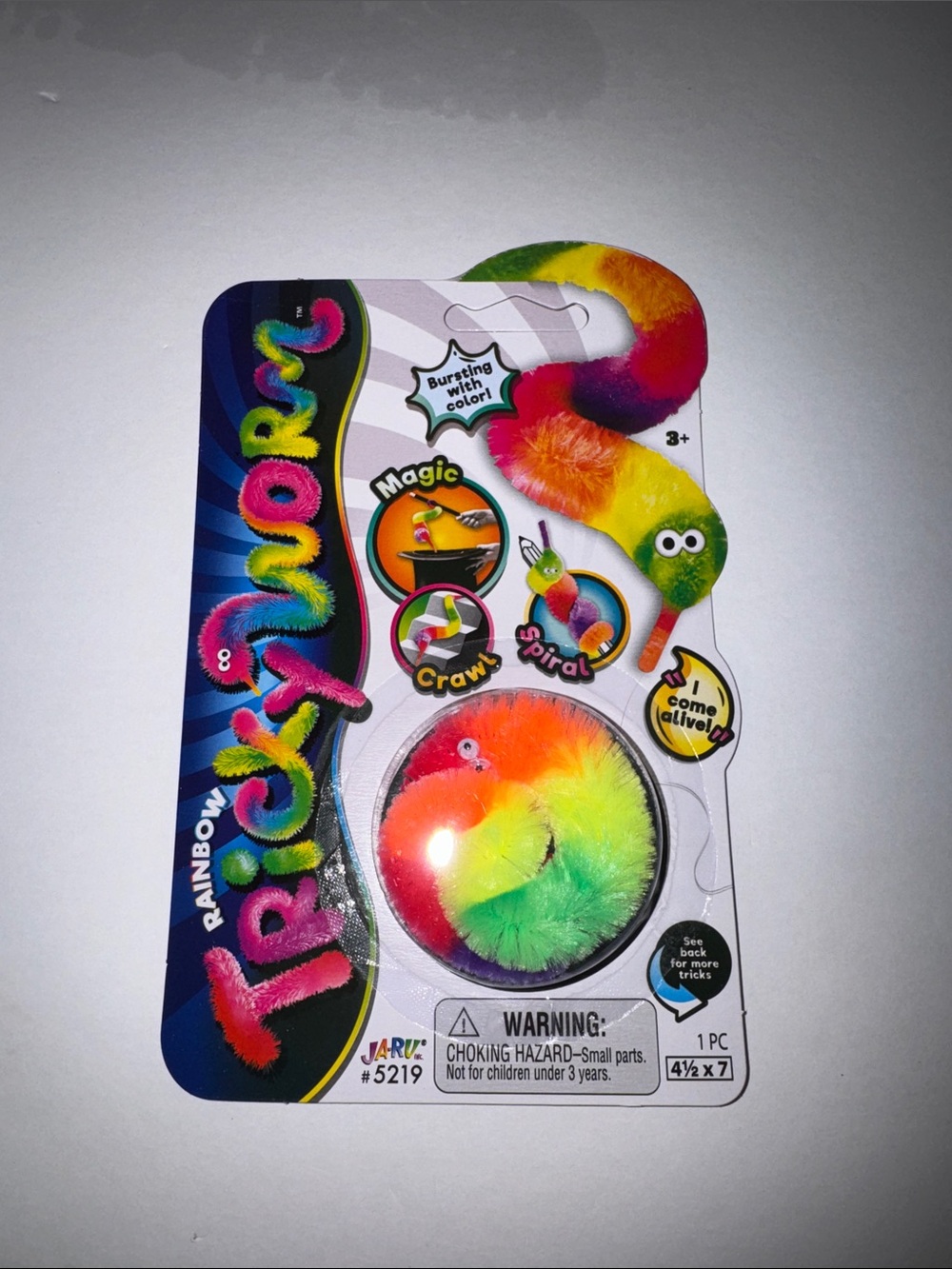 Rainbow Multi-Color Plush Learning Toy